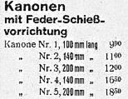 Preise Kanonen 1959