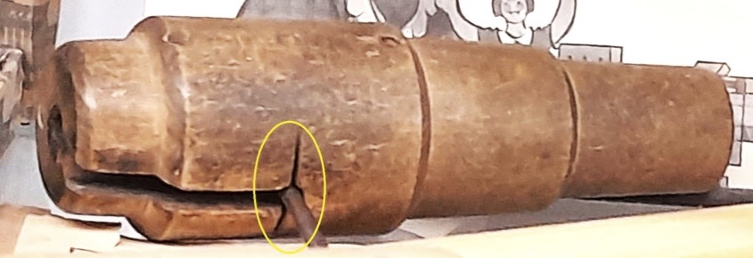 Foto krachende Kanone